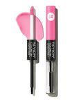 Revlon Liquid Lipstick With Clear Lip Gloss Colorstay Overtime Lipcolor Dual Ended With Vitamin E 080 Keep Blushing 0.07 Fl Oz