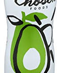 Chosen Foods 100% Pure Avocado Oil Spray, Keto Diet Friendly, Kosher Cooking Spray for Baking, High-Heat Cooking and Frying (6 oz) (Pack of 4)