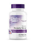 Doctor'S Best Doctors Best Womens Beauty Sleep With Magnesium Theanine Melatonin Sleep & Relaxation Support Non-Gmo Gluten Free Soy Free Vegan 60 Veggie Caps