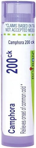 Boiron Camphora 200Ck Homeopathic Medicine For Common Cold 80 Pellets