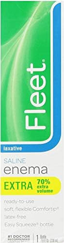 Fleet Extra Cleansing & Relief Enema 7.80 Oz (Pack Of 6)