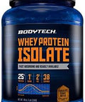 Bodytech Whey Protein Isolate Powder - Chocolate Peanut Butter (3 Lbs./38 Servings)