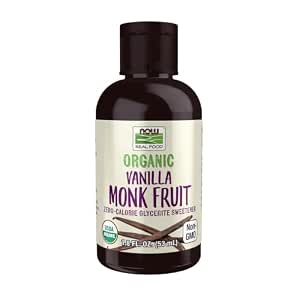 Monk Zero - Powdered Monk Fruit Sweetener, Non-Glycemic, Keto Approved, Zero Calories, 1:1 Confectioner Sugar Substitute (Powdered, 24oz)
