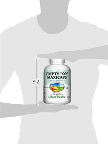 Maxi Health Empty 00 Capsules 500 Count Vegetarian - Kosher