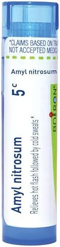 Boiron Amyl Nitrosum 5C For Hot Flash Followed By Cold Sweats 80 Pellets