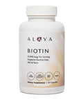 Alaya Biotin 10000 mcg for Healthy Hair Skin and Nails Non GMO Vegan 90 Capsules