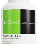 Davinci Labs Virashield Dietary Supplement To Support Detox Immune System And Healthy Gi Function With Black Walnut Wormwood Olive Leaf Pau D'Arco And More Gluten 120 Tablets