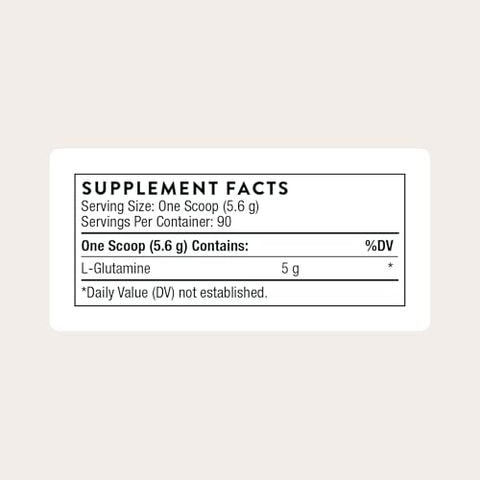 Thorne - L-Glutamine Powder - Amino Acid Supplement For Immune System & Gi Health - Promotes Post-Exercise Muscle Cell Repair - Nsf Certified For Sport - Gluten Dairy & Soy-Free 90 Servings