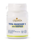 Total Magnesium 5 with Harpago 70 Tablets by Ana Maria Lajusticia - Reduce Tiredness and Fatigue - Improve Nervous System - Gluten Free and Vegan Firendly