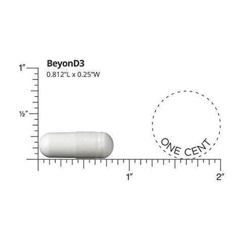 Dr. Whitaker's BeyonD3 Vitamin D3 Supplement 5000 IU Plus Boron Vitamin K2 Magnesium and Zinc Supports Immune Health Calcium Metabolism and Bone Mineralization 30 Capsules