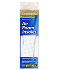 Goodsense Women's Air Foam Insoles OSFA Trim to Fit, Blue