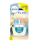 Febreze Odor-Fighting Fade Defy Plug Air Freshener Refill Serene Vanilla Sunrise (1 Refill) Of 0.87 Fl Oz Starter Kit