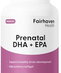 Fairhaven Health Peapod Prenatal Dha Supplements Premium Icelandic Fish Oil Supplement For Healthy Pregnancy Epa Dha Omega 3 Supplement For Brain Eye Heart Development Citrus 90 Softgels