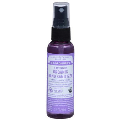 Dr. Bronner'S Hand Sanitizer Lavender 2 Oz