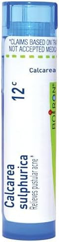 Boiron Calcarea Sulphurica 12C Homeopathic Medicine For Acne 80 Pellets