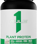 Rule 1 Proteins Plant Protein Vegan Gluten Dairy & Soy Protein Powder With 20G Protein Per Serving (20 Servings Dark Chocolate)
