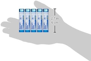 Boiron Spongia Tosta 30C (Pack Of 5) Homeopathic Medicine For Croupy Cough