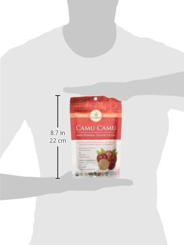 Ecoideas Organic Raw Camu Camu Berry Powder, 113g