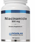 Douglas Laboratories Niacinamide Vitamin B3 to Support Cardiovascular Health 100 Capsules