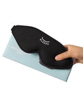 Glowco 3D Sleep Mask Contoured Eye Mask For Sleeping 100 Blackout Zero Pressure Adjustable Strap Light Blocking Eye Cover For Side Sleepers & Back Sleepers Travel Men And Women