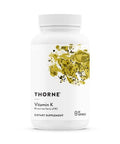 Thorne Bone Health Bundle Vitamin D3 and Vitamin K Supports Healthy Bones Teeth Muscles Cardiovascular And Immune Function 30 To 60 Servings