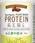 VegiDay Raw Organic Plant Based Protein Decadent Chocolate