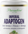 Paradise Herbs Imperial Adaptogens With Ashwagandha Astragalus Rhodiola Proprietary Adaptogen Blend For Stress Support Focus & Energy 60 Vegetarian Capsules