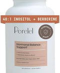 Perelel Hormone Balance Support Womens Inositol Supplement with Berberine Myo and D Chiro Inositol Alpha Lipoic Acid and Dim to Support Female Health Soy Dairy and Gluten Non GMO 120 Capsules