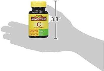 Nature Made Vitamin C 500 Mg W. Timed Release Rose Hips Tablets 60 Ct