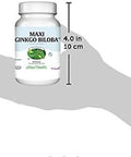 Maxi Health Ginkgo Biloba - Brain and Circulation Formula - 90 Capsules - Kosher (QGB)