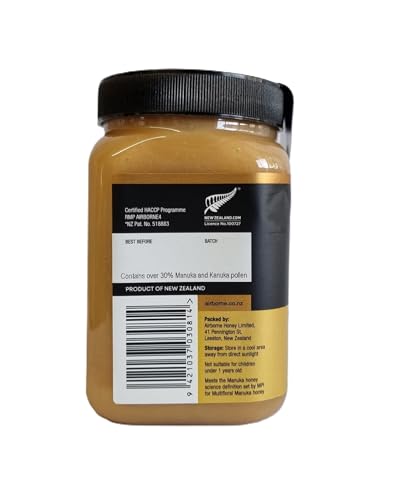 Airborne Honey 30% Pure Manuka Multifloral Honey 500 g