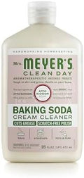 Mrs. Meyer'S Clean Day Baking Soda Cream Cleaner Cuts Grease Scratch Polish Plantderived Cleaning Ingredients Apple Blossom 16 Fl Oz Pack Of 1