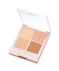 Mineral Fusion Makeup Concealer Palette Quad 4 Light To Neutral Shades .35 Oz Indulgence Cream Contour Palette With Vitamin E C Conceal Blemishes