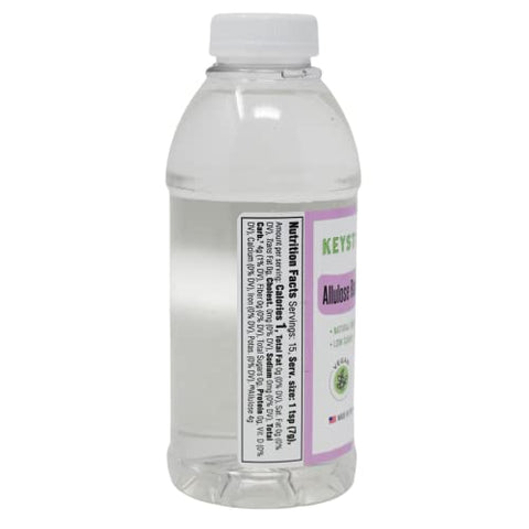 Keystone Pantry Liquid Allulose 1 Pint | Natural Low Calorie Sweetener for Coffee, Tea, Baking & Cooking | Keto, Diabetic Friendly, Zero Net Carbs, Vegan, Gluten Free, Non-GMO, Kosher
