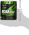 MP Essentials Amino Energy, 6 Grams of BCAA Powder, with Caffeine and Green Tea, BCAA Energy for Pre Workout or Anytime Energy, MusclePharm, Watermelon, 30 Servings