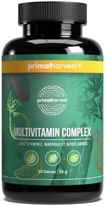 Primal Harvest Primal Mind Fuel & Multivitamin Supplements For Women And Men Multi Vitamin Capsules And Mind Fuel Pills Bundle