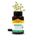 Country Life Vegan D3 5000 IU PlantDerived Vitamin D3 from Lichen Certified Vegan GlutenFree NonGMO Clean Simple Formula 60 Softgels