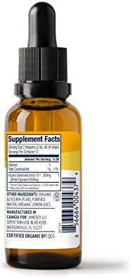 Vimergy Goldenseal Fast-Absorbing Water Extract 2000Mg Herbal Equivalent Usda Certified Organic Vegan Kosher 115 Ml (57 Servings)