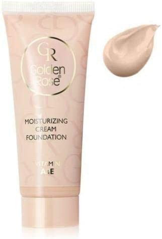 GOLDEN ROSE MOISTURISING CREAM FOUNDATION 03 WITH VITAMIN A&E 35 ml