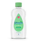 Johnson'S Baby Oil Mineral Oil Enriched With Aloe Vera And Vitamin E To Prevent Moisture Loss Hypoallergenic 14 Fl. Oz ( Pack Of 4)