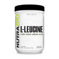 Nutrabio 100 Pure L-Leucine - Muscle Recovery And Support - Naturally Fermented Free Form Amino Acid - Vegan Non-Gmo Gluten Free - (500 Grams)