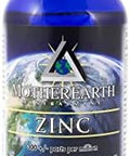 Mother Earth Minerals - Zinc - Antioxidant, Aids Assimilation Of Vitamins, Normal Growth & Development, Maintenance Of Body Tissues - 8 Ounce 96 Servings
