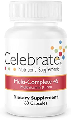 Celebrate Vitamins Bariatric Bundle ÃƒÂ¢Ã¢â€šÂ¬Ã¢â‚¬Å“ Multi-Complete 45Mg Iron Multivitamin & Balance Probiotic + Prebiotic Capsules, Post-Surgery Nutritional & Digestive Support For Sleeve Gastrectomy & Gastric Bypa