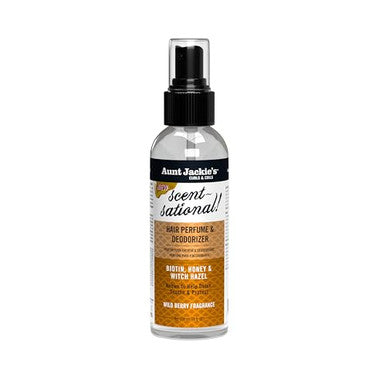 Aunt Jackie'S Braid + Twist Collection Scratch Zone & Scent-Sational With Witch Hazel Biotin And Honey 4 Fl Oz (2 Products)