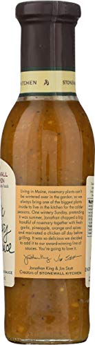 Stonewall Kitchens Garlic Rosemary Citrus Sauce 11-Ounce Jars (Pack of 6)