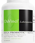 Davinci Labs Mega Probiotic Nd 50 Nondairy Probiotic Supplement With Prebiotic Fiber Digestive & Immune Health Support Gut Support With Beneficial Bacteria 60 Vegetarian Capsules