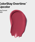 Revlon Liquid Lipstick With Clear Lip Gloss Colorstay Overtime Lipcolor Dual Ended With Vitamin E 280 Stay Currant 0.07 Fl Oz