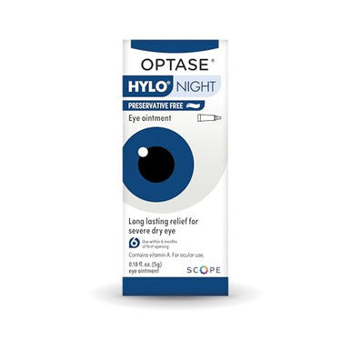 Optase Hylo Night Eye Ointment - .18 Oz