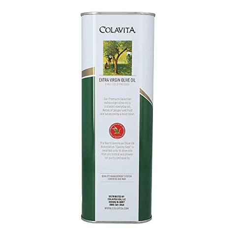 Colavita Premium Selection Extra Virgin Olive Oil - Large 3 Liter Tin