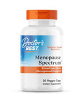 Doctor'S Best Menopause Spectrum With Estrog-100 - Menopause Support Supplement For Women Hot Flashes & Night Sweats Support Helps Dryness Gluten Free Soy Free Vegan Capsules 30 Veg Caps